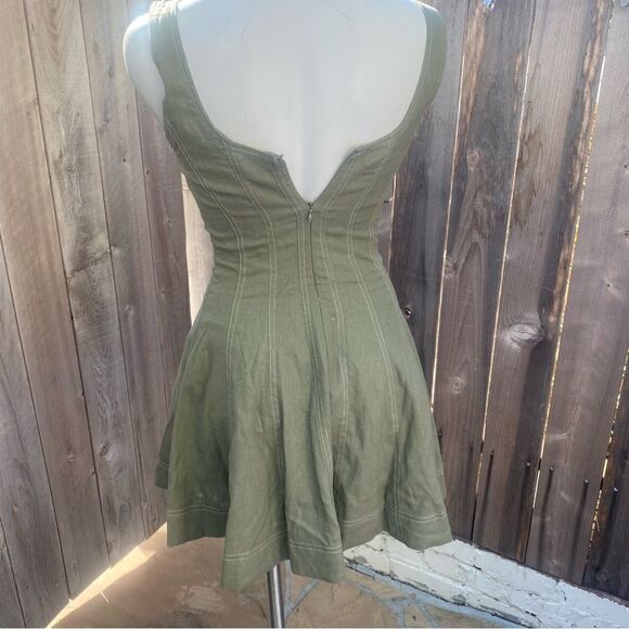 Christian Lacroix Square Neckline Mini Dress size XS NWT - Picture 4 of 9